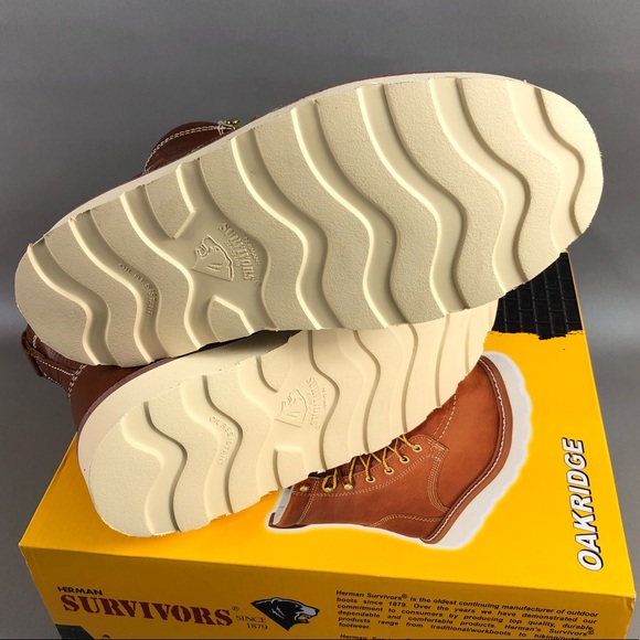 Herman Survivors Men’s Oakridge 6” Steel Toe Work Boots - Picture 5 of 11